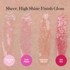 Sharon Nicole Pink High Gloss, Long Lasting, Moisturizing Lip Gloss | Provides All Day Comfort & Wear | Cruelty Free | Beauty Made in Italy Shade Twin Flame