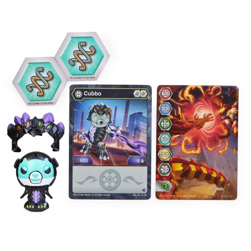 Bakugan, Nillious Cubbo Pack, Evolution Transforming Collectible Action Figures, Toys for Kids Boys Ages 6 and Up