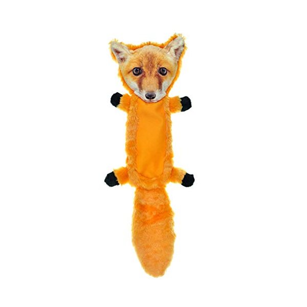212 Main 18 in. Flattie Ballistic Belly Fox Dog Toy