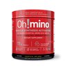 Oh!mino Amino Acid Energy Blend - Pre-Post Workout Powder, BCAA Amino Acids, Workout Recovery Drink, Muscle Synthesis Activator, Caffeinated Tropical Splash, 280 g, 40 Servings