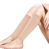 Kingbridal Women's Medical Calf Compression Stockings 20-30mmhg Socks Sleeve Swelling Shin Splint Varicose Veins Edema Nurses Maternity Nude