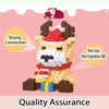 HGCYCF Christmas Building Blocks Reindeer Compatible for Lego Christmas Micro Blocks Stacking New Toys Holiday Present Box New Year Birthday Gifts for Kids 6-12 Years Old (Deer)