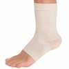 Zensah Ankle Support - Compression Ankle Brace - Great for Running, Soccer, Volleyball, Sports - Ankle Sleeve Helps Sprains, Tendonitis, Pain, Beige, Medium
