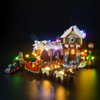 BRIKSMAX Santa's Workshop Led Lighting Kit- Compatible with Lego 10245 Building Blocks Model- Not Include The Lego Set