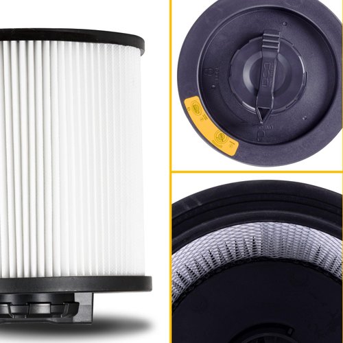 DEWALT DXVC6910 Cartridge Filter Replacement for 6-16 Gallon DEWALT Wet/Dry Vac