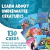 Genius Games Ecosystem: Coral Reef - A Mensa Recommended Family Card Game About Aquatic Animals, Their Habitats & Food Chain | A Light Educational Marine Biology Board Game for Kids and Families