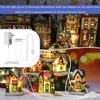 LCMLA AC/DC 4.5V Power Adapter Compatible with Lemax Lighted Accessory 94564 84428 74707 44242 94565 94566 94527 for Christmas Micro Lighting Building Decoration