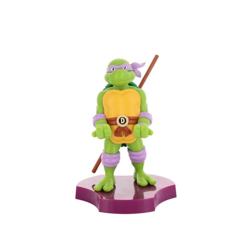 Exquisite Gaming: Holdems: TMNT - Donatello - Earbud & Phone Holder, Cable Guys, Mini Collectibles with a Twist, Teenage Mutant Ninja Turtles Figure
