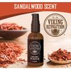 Viking Revolution Pre Shave Oil for Men, Sandalwood, 1.0 Fl Oz, All-Natural Ingredients, Paraben Free, For Smoothest, Irritation Free Shave