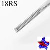 Tattoo Needles,New Star Tattoo Box Of 50PCS #12 18RS Round Shader Premade Sterile Tattoo Needles Supply