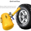 PRIJESSE 5 Gallon Air Tire Bead Seater, 145 PSI Blaster Tool Seating Inflator with Pressure Gauge & Handle Wheel Seating Tool Inflator Tank for Truck ATV Car