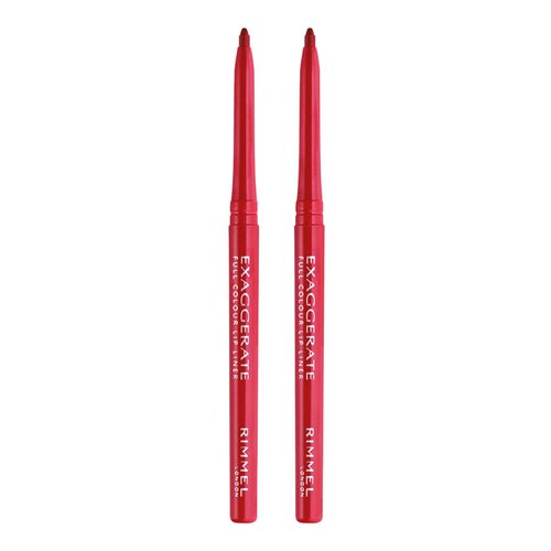 Rimmel Exaggerate lip liner, Red Diva, 2 Count