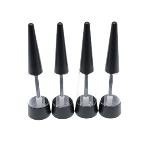 AKOAK 4 Pcs 8g/8ml Empty Plastic Lip Balm Tubes Creative DIY Handmade Lip Gloss Storage Containers