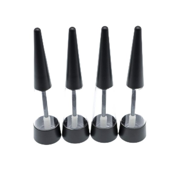 AKOAK 4 Pcs 8g/8ml Empty Plastic Lip Balm Tubes Creative DIY Handmade Lip Gloss Storage Containers