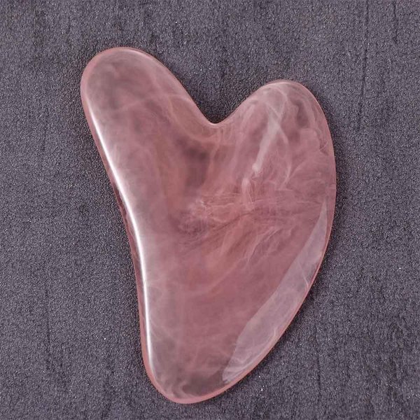 1Pcs Blue Gua Sha Facial Tools Body Massager SPA Resin Scraping Massage Skin Care Tool Face Slimming Wrinkle Remover Beeswax Scraper Sets and Kits