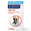 JOBST Relief 15-20 mmHg Compression Stockings, Knee High, Closed Toe, Beige, Medium