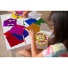 Kulture Khazana: Foil Craft Kit: Rangoli Mandala – DIY Shiny Designs, Peel-Stick, Mess-Free, Cardboard Rangoli Boards, Foam Pcs & Foil Sheets, Ages 4+