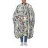 Carwayii Money Barber Cape USA Dollars Hair Cutting Cape Bills Haircut Cape Hair Cape Apron Barber Supplies Salon Capes For Clients Men Women