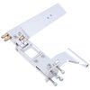 Hobbypark 110mm Aluminum RC Boat Rudder with 4mm Shaft Axle Strut Mount Bracket Kit Holder,Dual Water Pickup