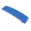Stained Glass Barrette - Small 2.5" 65mm - Bright Blue Royal Azure Cerulean Blue Celestial Slide Clip Hair Accessories