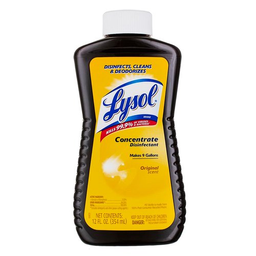 Lysol Disinfectant Concentrate Original Scent, 12oz