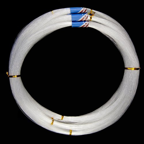 Fishing Line 547 Yard Monofilament Fishing Line Strong Invisible Line Clear Mono Nylon Fishing Leader Line for Saltwater Freshwater 1.1mm