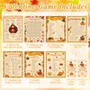 Harloon 160 Pcs Fall Thanksgiving Games Set Thanksgiving Party Games Turkey Word Search Game Thanksgiving Game and Activities for Family Adults Autumn Holiday Party Favors Supplies(Fall Style)