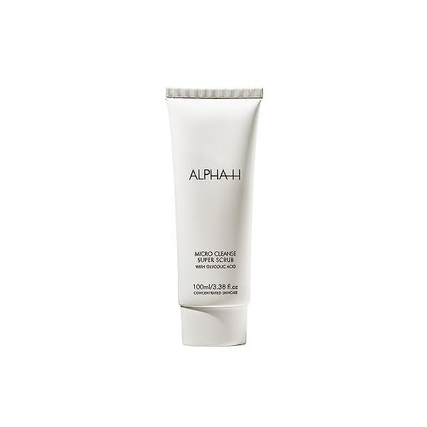 ALPHA-H | Micro Super Scrub | Glycolic Acid Face and Body Exfoliant with Bamboo Extract