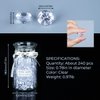 Babenest Acrylic Diamond Fake Gems Vase Filler, 240pcs 3/4 Inch Faux Diamonds Crystals Jewels for Table Scatters Wedding Party Event Arts & Crafts Birthday Decoration Favor (Clear)