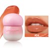 LANGMANNI Pudding Glow Lip Balm | Velvet-Smooth Lip Gloss for Nourished, Glowing Lips | Hydrating, Non-Sticky Glossy Tinted Lip Balm Makeup 0.28 Oz (#4, 1)