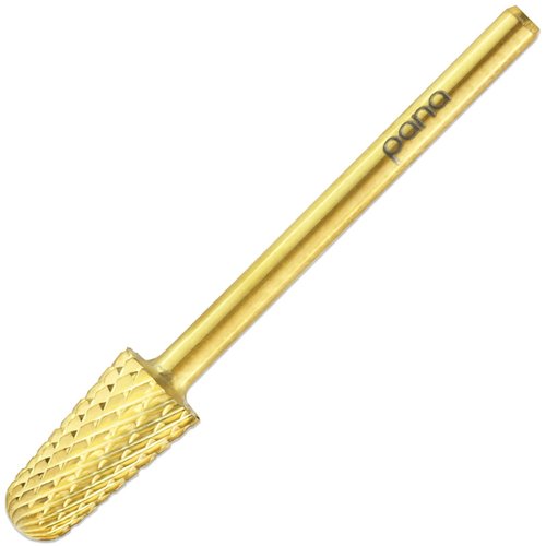 Pana 3/32" Safety Bit Nail Carbide Bit - For Electric Dremel Drill Machine (Coarse, Flame -Silver)