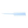 Hair Highlight Comb Set Heat Resistant, Double sided Wide Fine Tooth Highlight Comb for Hair Dye, Hair Stylist, Highlighting Comb (Blue)