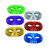 Metallic Half-Masks (24 pieces)-Masquerade Masks, Mardi Gras, Party Supplies