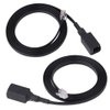Yencoly 1.5m 6-Pin Radio Accessory Extension Cable for Yaesu Radio Walkie Talkie Mic, Premium Quality, Removable Separation, Outdoor Indoor Use