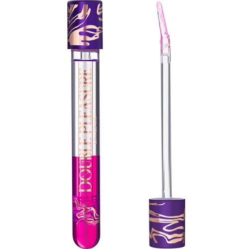 SELESTIA BEAUTY Lip Oil Double Pleasure - Moisturizing and Softening Glow Lip Oil - Hydrating Lip Glow Oil - Lip Gloss Oil with Silicone Applicator (Like a Virgin)