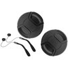 72mm Lens Cap Cover for Fuiji Fujifilm Fujinon XF 16-80mm f4,XF 50-140mm f/2.8 R LM OIS WR,HUIPUXIANG [2 Pack]