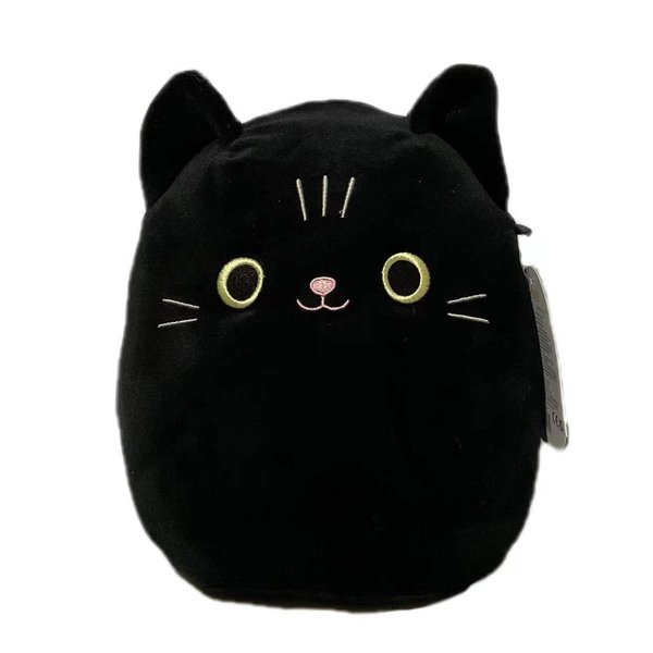 Squishmallows Official Kellytoy Plush 8 Inch Squishy Soft Plush Toy Animals (Jamal Black Cat)