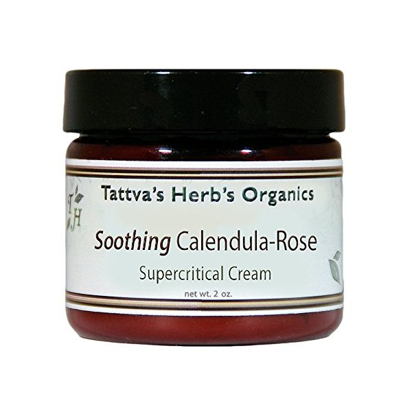 Calendula Rose Face Cream, Facial Moisturizer, Calendula Lotion, Calendula Cream, Face Moisturizer for Women and Men, 2 oz, 25 Years of Premium Service