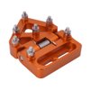 IUVWISN Motorcycle Folding Brake Pedal Tip CNC for 690 Enduro R/SMC R,390 790 890 950 990 1050 1090 1190 1290 Adventure R/S/T Orange