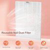 Nail Dust Collector, 40w Dust Collector for Nails Adjustable Suction Nail Vacuum Dust Collector, Nail Fan Dust Collector for Acrylic Nails Perfect for Salon Home Use