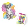 Playhouse Tabby Kitten 25-Piece Die-Cut Shaped Mini Puzzle for Kids