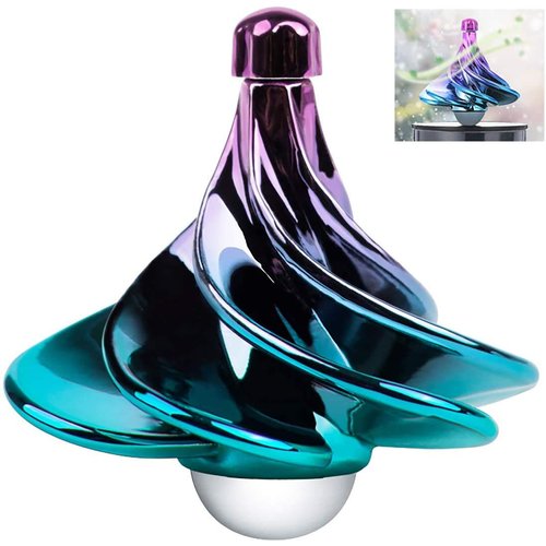 Spinning Top, Wind Gyro, Wind Blow Turn Gyro Desktop Decompression Toys, Airflow Spinning Gyro, Desktop Gyro, Stress Relief Toy, Valentine's Day Present