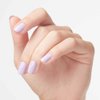 OPI Nail Lacquer Polly Want a Lacquer? | Opaque Soft Purple Crème Chip Resistant Nail Polish | Fiji Collection