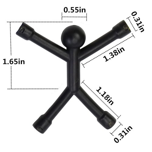 JJJ 10 Pcs Flexible Fridge Magnets - Humanoid Magnetic Toys Colorful Fidget for Hobbies Crafts Science Cute Novelty Man Refrigerator, Door, Office Fun Decoration, one size (BXT01)