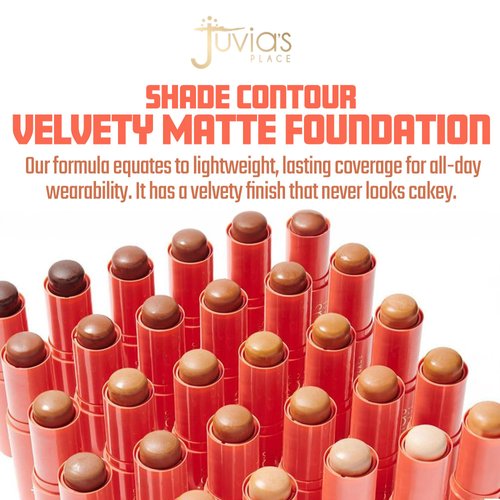 Juvia's Place Shade Stick Foundation, Concealer, Contour, Lima, Light w/Warm Golden Undertone, .34 oz