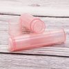 Mini Skater 20Pcs 3/16 Oz (5.5ml) Translucent Lipstick Cosmetic Empty Lip Gloss Lipstick Balm Tube With Caps Container Bottle For Lady Women Makeup Tool (Pink)