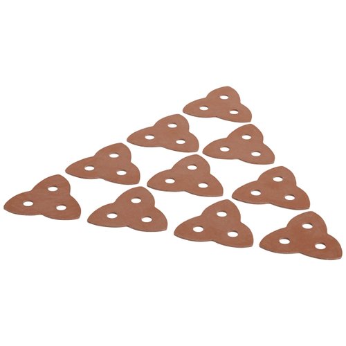 Garden Things GC-2003 Stretch Rubber Plant Stake Connecter, 3-Hole, Black