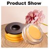 2PCS Honey Lip Balm, Vitamin E Moisturizing Propolis Sleeping Lip Mask, Effective Reduces Lip Lines Prevention Dry and Cracked Lip Scrubs Exfoliator Smoothing Dry Lip Care