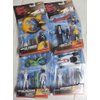 Hot Wheels Speed Racer Action Figure 2 Packs. The Four Included Speed Racer Two Packs are Rollin Thunder, Battle Board, Rockin Rocketbike, Kart Cannon. Includes Speed Racer (3), Pops, Spridle, Chim