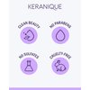 Keranique Anti Dandruff Shampoo for Women, Clinical, Gentle for Color Treated Hair, Best for Itchy, Dry Scalp, Clarifying Antidandruff Shampoo with Salicylic Acid - Adds Strength to Hair